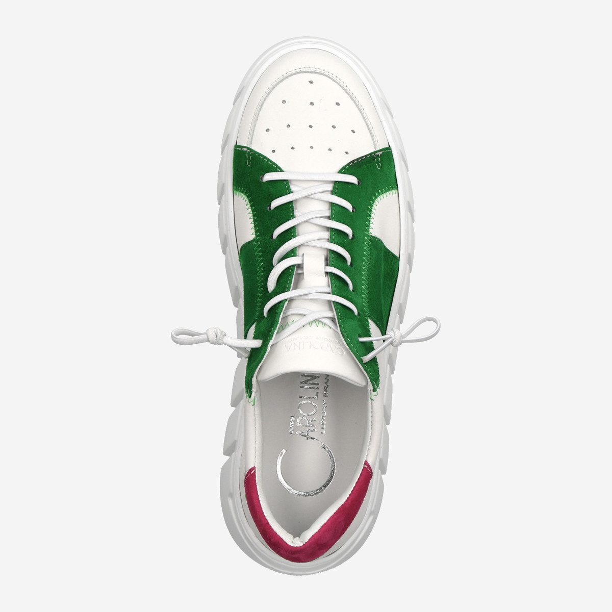 Donna Carolina Donna Carolina ARIEL ROCK, Sneaker, Weiß,kombiniert, Damen Sneaker