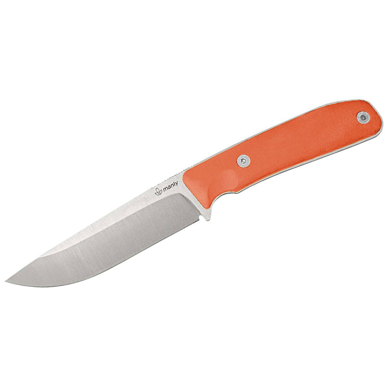 Manly Survival Knife Blaze RWL Outdoormesser Jagdmesser Orange 34 G10