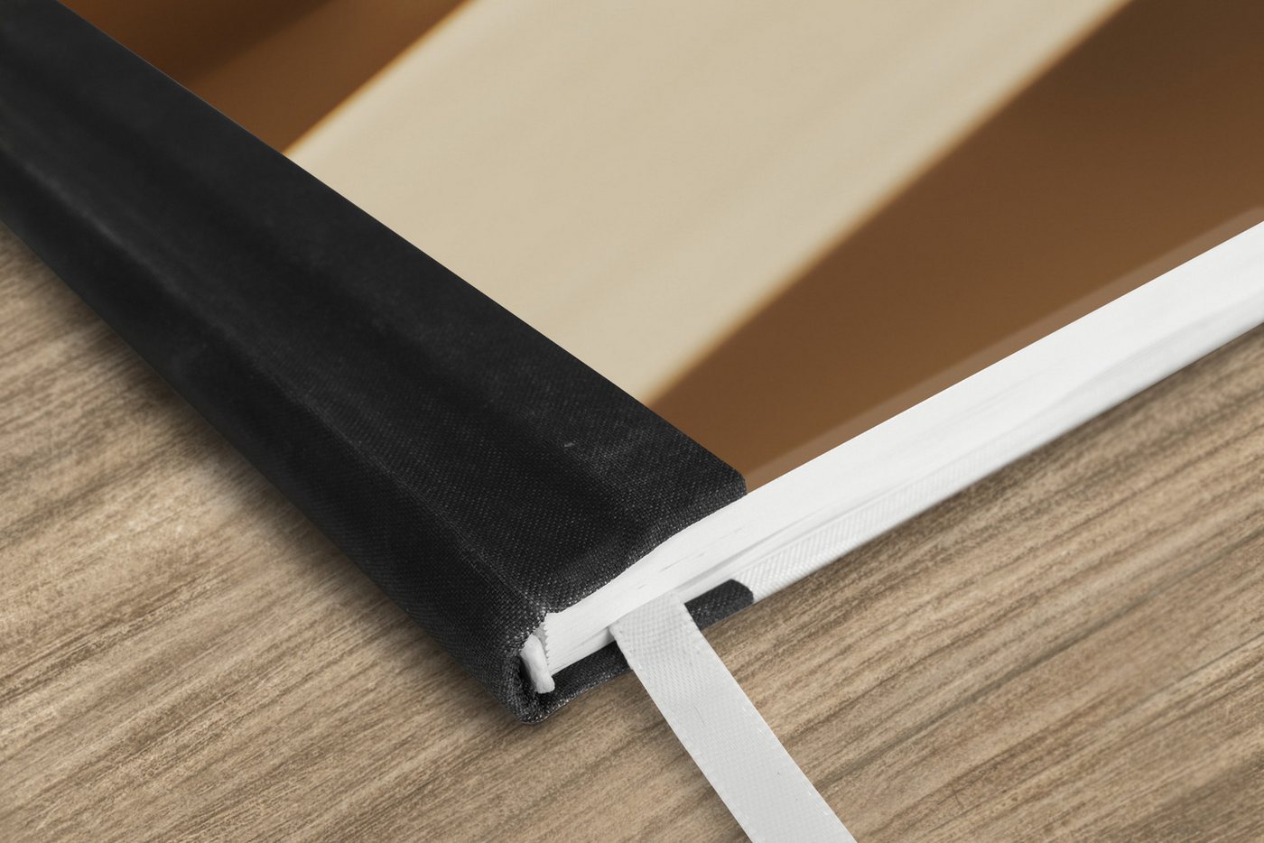 Thumbnail - MuchoWow Notizbuch Glas - Eiskaffee - Schatten - Braun, Notebook, Notizblock a5, Tagebuch, Journal Liniert