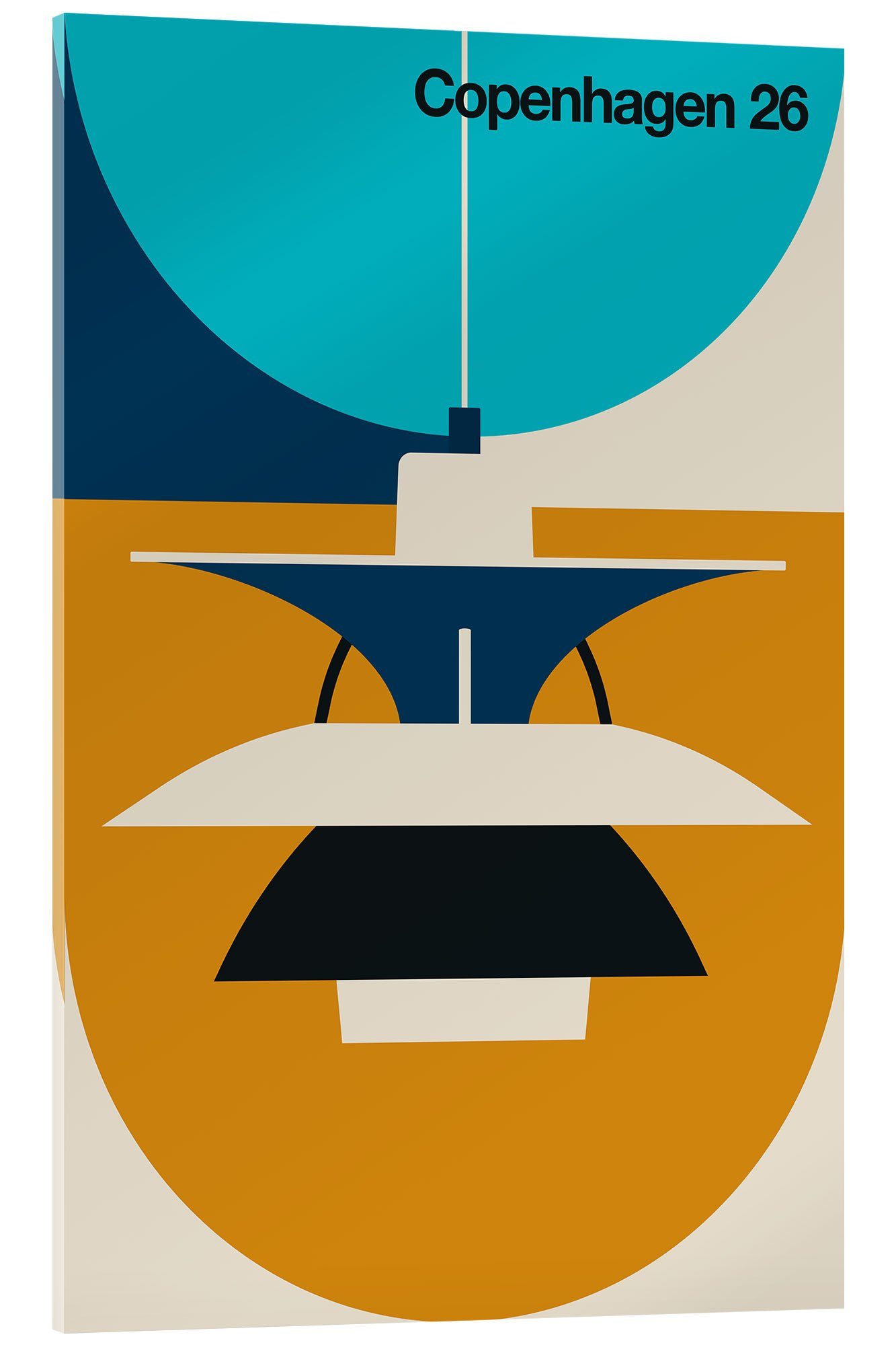 Posterlounge Wandbild Copenhagen 26, Bo Lundberg, erhältlich als Poster, Leinwandbild, Wandsticker oder Acrylglasbild