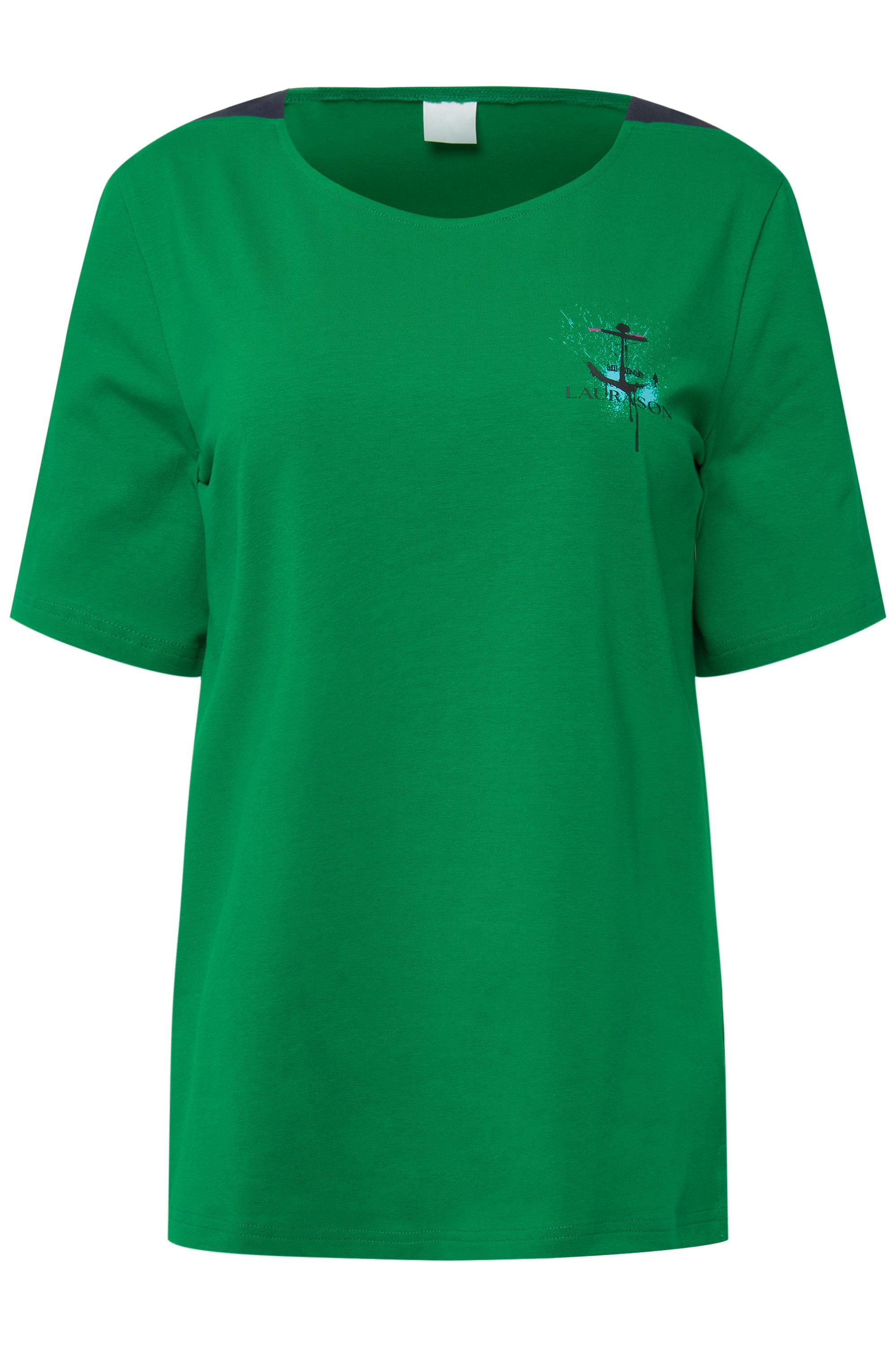 Laurasøn T-Shirt T-Shirt U-Boot-Ausschnitt mit seitlichen günstig online kaufen