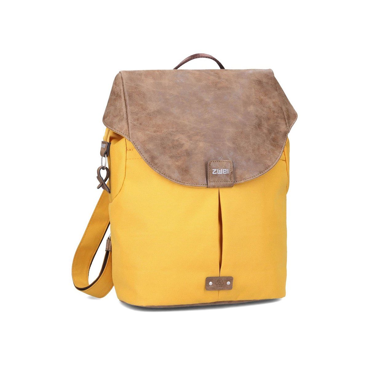 Zwei Cityrucksack Tagesrucksack für Erwachsene in gelb (1-tlg)