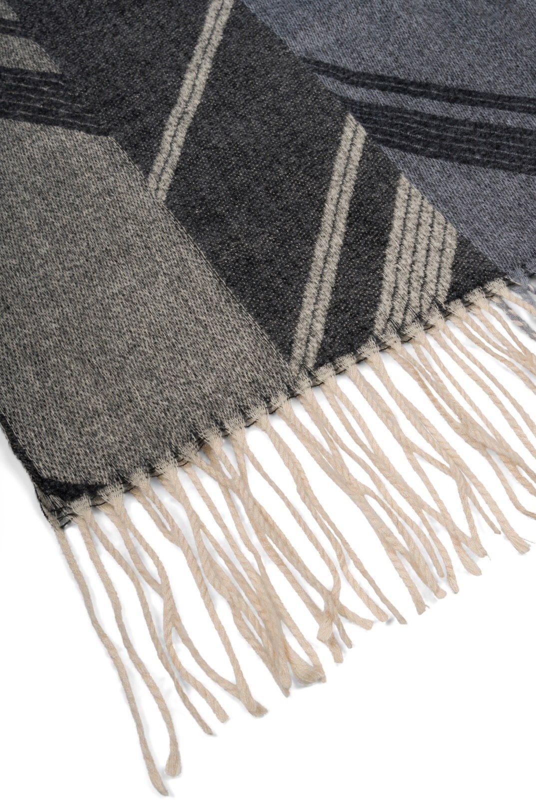 styleBREAKER Modeschal Web Schal Geometrisch, (1-St) günstig online kaufen