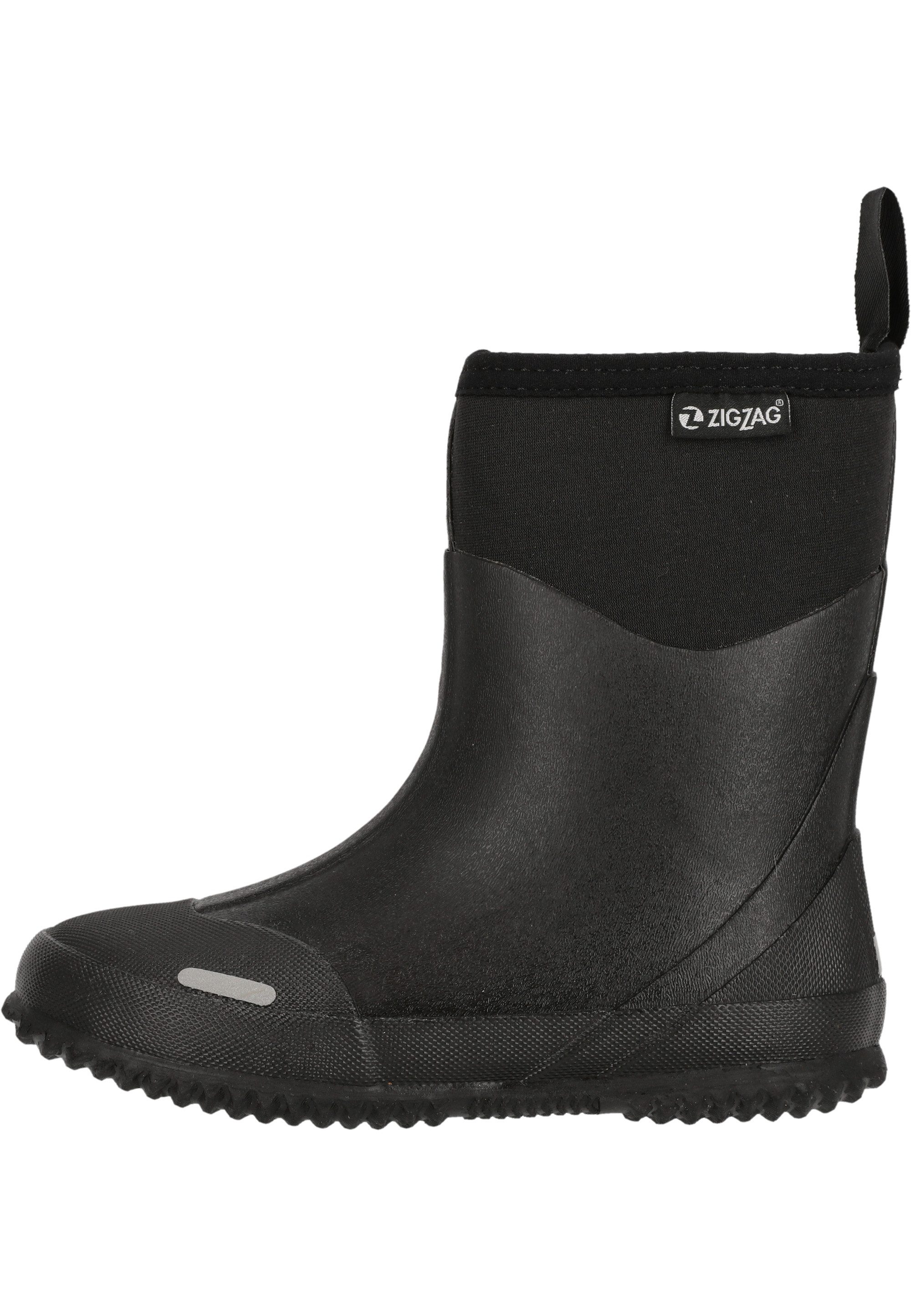 ZIGZAG Neopren Rubber Boot Gummistiefel mit griffiger Allwetter-Sohle