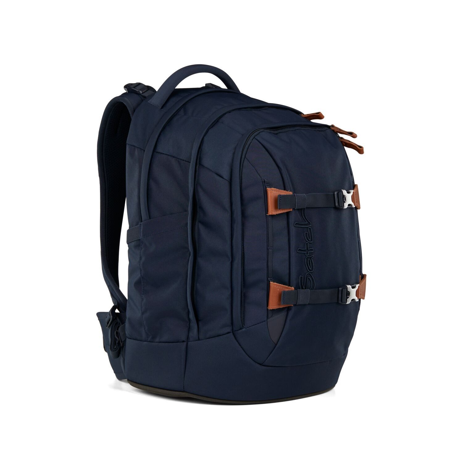 Satch Schulranzen Schulrucksack PACK Nordic Blue (1 Stück), ergonomisch, Your-Size-System: auf Körpergröße anpassbar – Bild 2 von 5