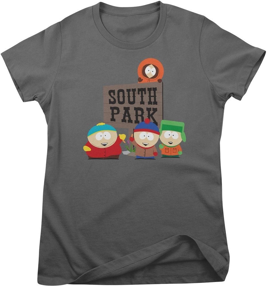 South Park T-Shirt South Park Sign Girly Tee