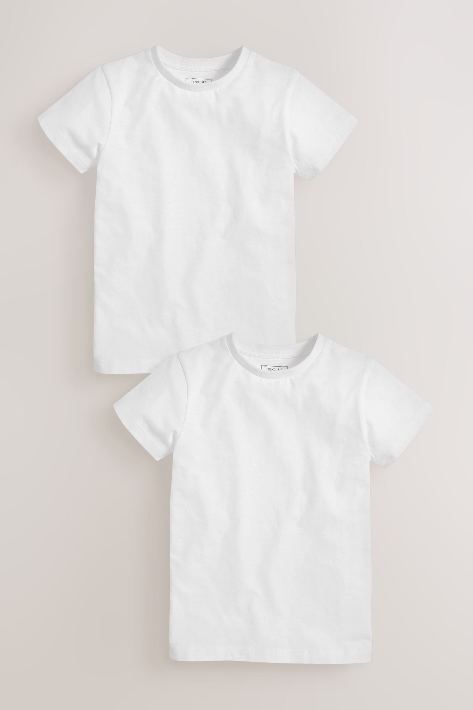 Next T-Shirt Kurzärmelige T-Shirts (3-16 Jahre) im 2er-Pack (2-tlg)