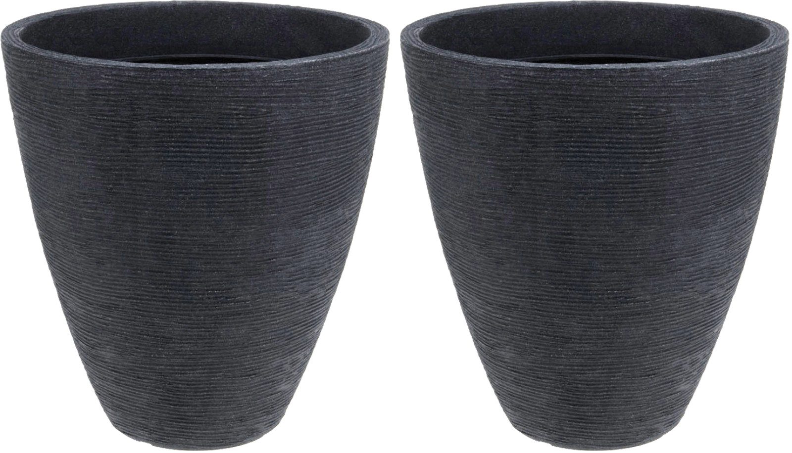 Koopman Blumentopf Anthrazit (2 St), 2er günstig online kaufen