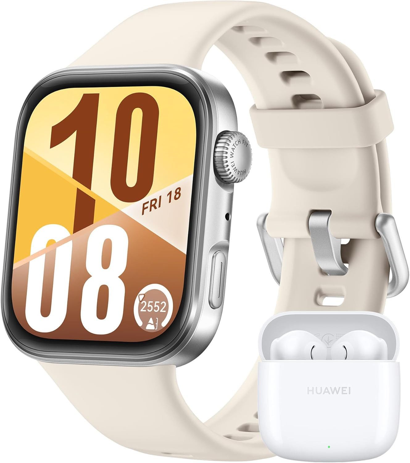 Huawei Herren"s Modernes Gesundheits- Aktivitäts-Tracking am Handgelenk Smartwatch, Präziser GPS Tracker mit Schlafmonitor, Herzfrequenz & Wasserschutz