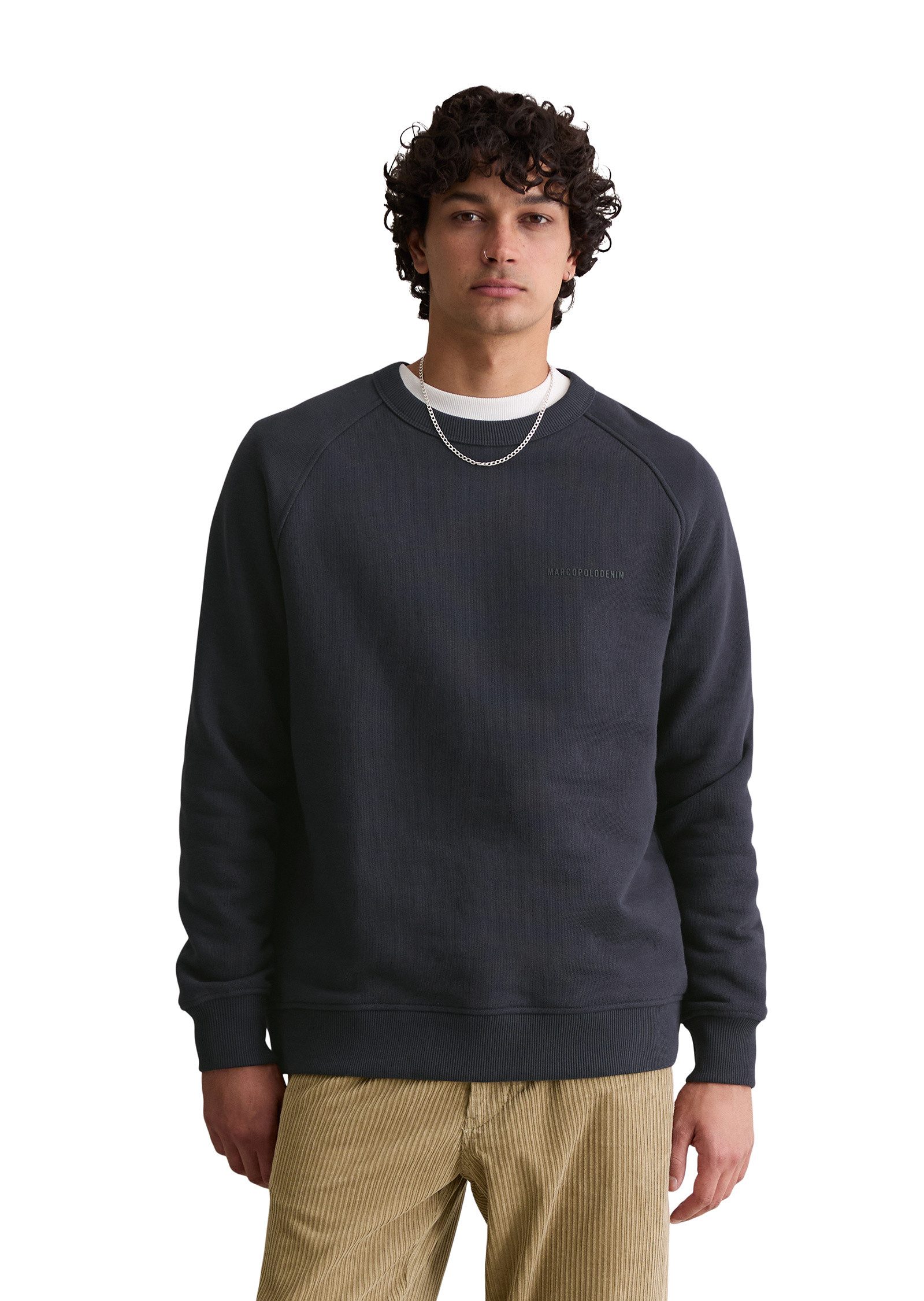 Marc O'Polo DENIM Sweatshirt aus schwerer, strukturierter Qualität günstig online kaufen