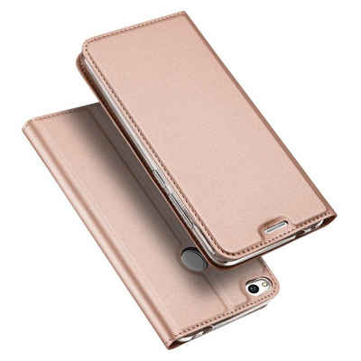 CoolGadget Handyhülle Magnet Case Handy Tasche für Huawei P8 Lite 2017 5,2 Zoll, Hülle Klapphülle Ultra Slim Flip Cover für P8 Lite 2017 Schutzhülle