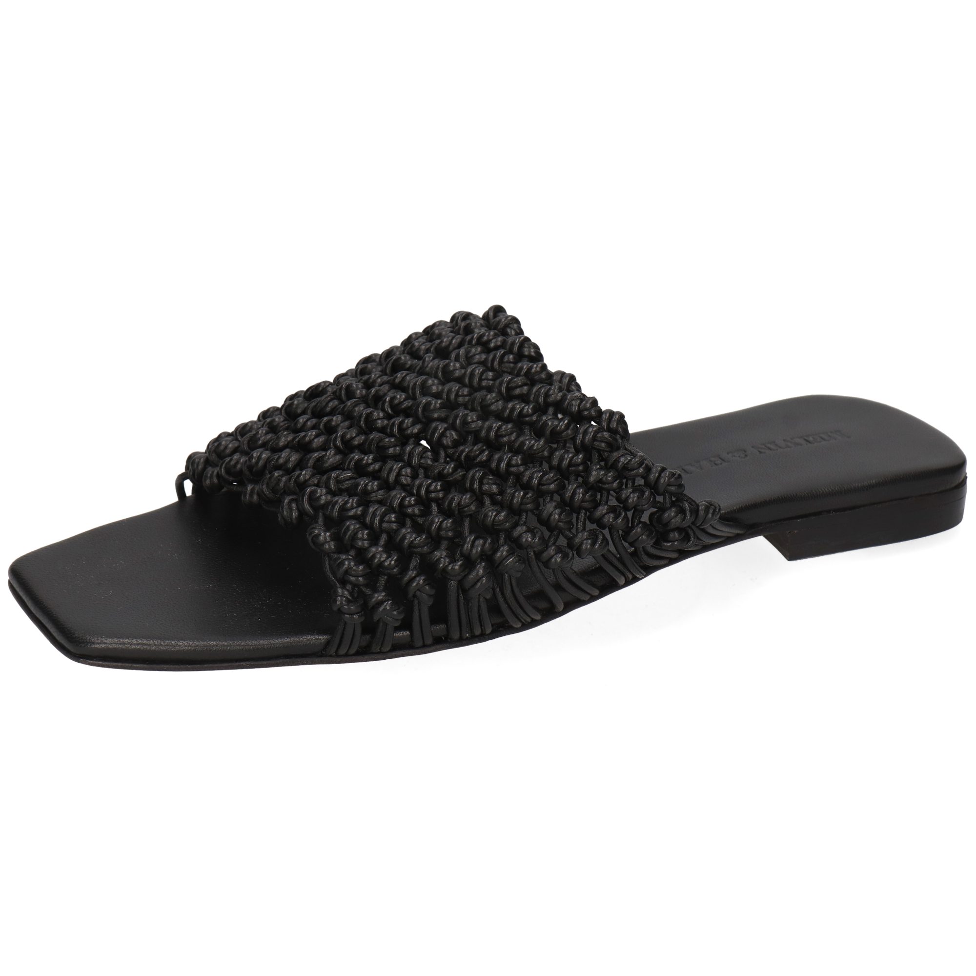Melvin & Hamilton Sandrine 9 Leder-Pantoletten für Damen Pantolette Flache Absätze, Echtes Leder