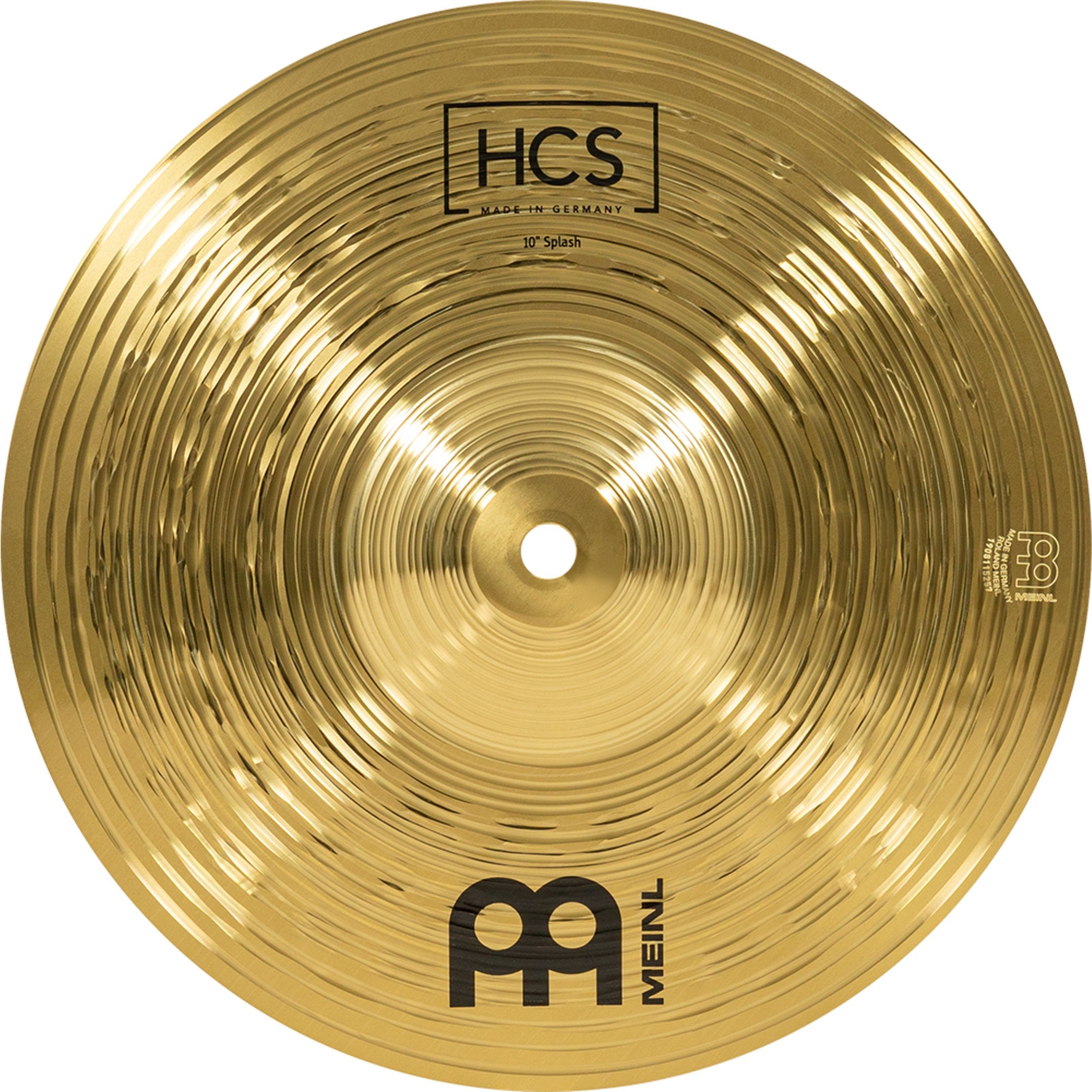 Meinl Percussion Becken,HCS Splash 10", HCS10S, Cymbals, Splash Becken, HCS Splash 10", HCS10S - Splash Becken