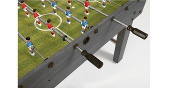 Charlsten Kickertisch Kickertisch Tischkicker Soccer Grau - Sport durchgehende Stangen