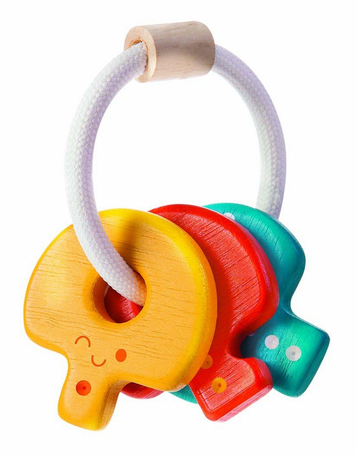 Plantoys Rasselring Rassel Babyschlüssel