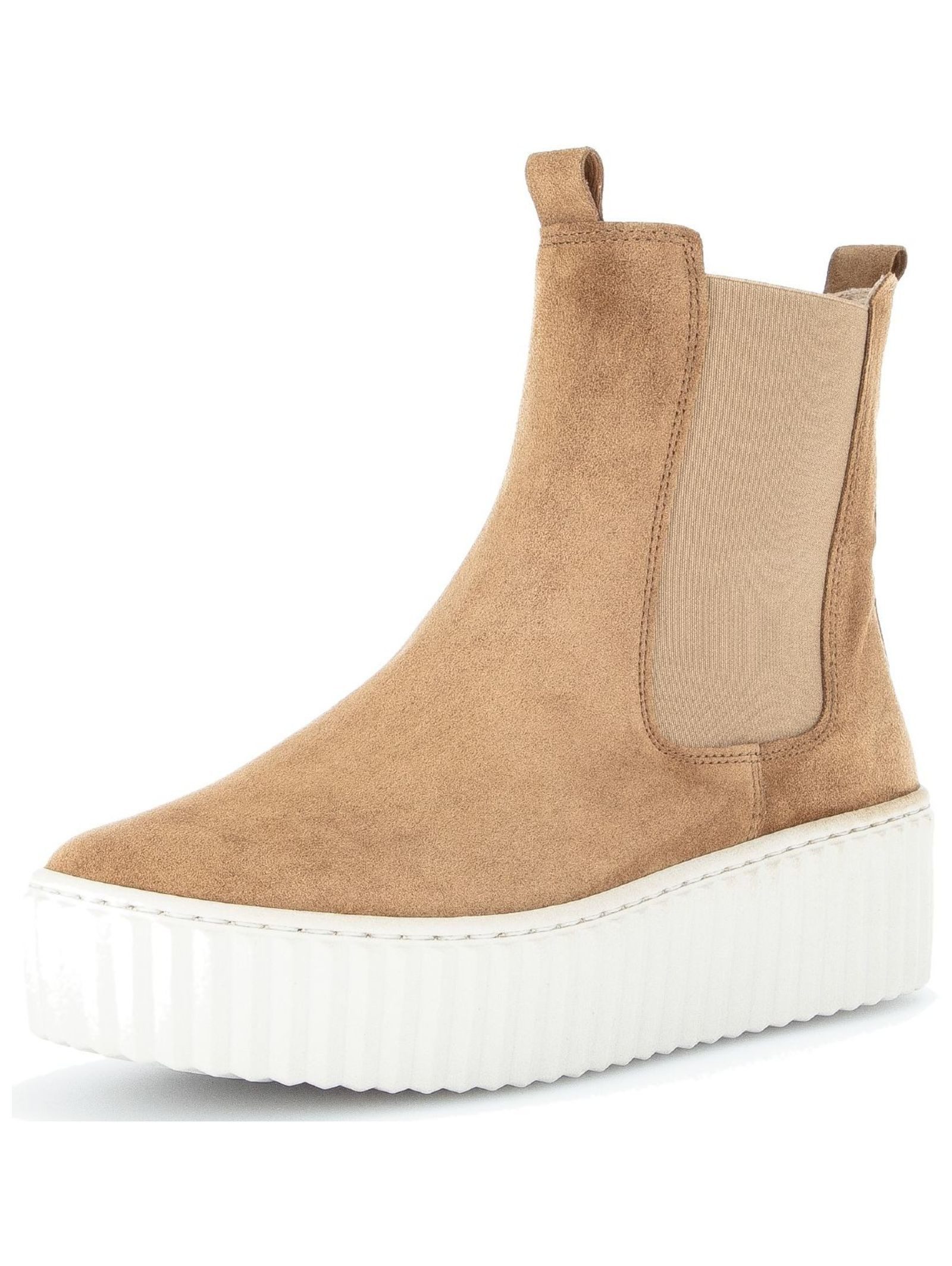 Gabor Gabor Stiefelette Veloursleder/Textil Plateaustiefelette