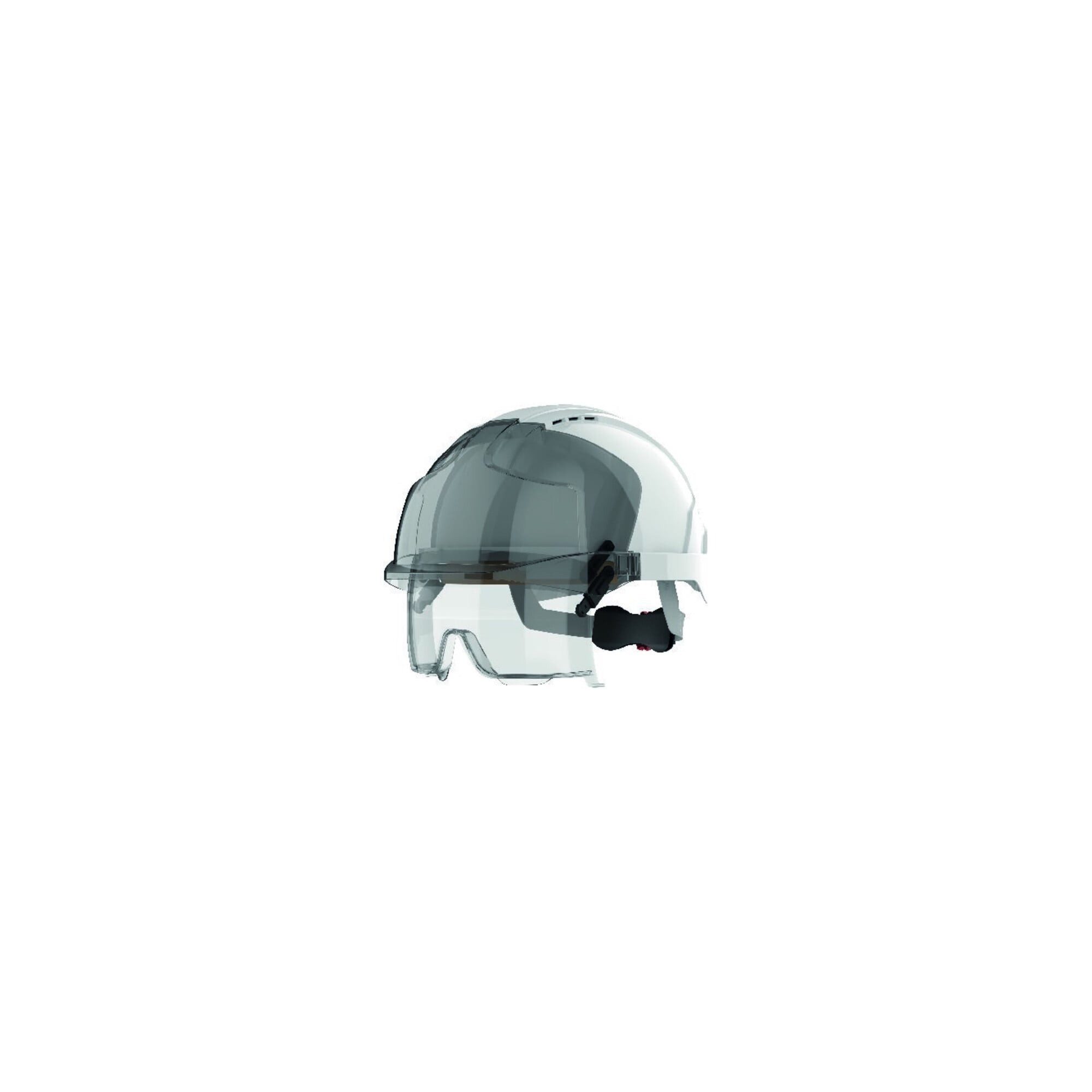 JSP Schutzhelm JSP EVO VISTAlens mit Überbrille weiß