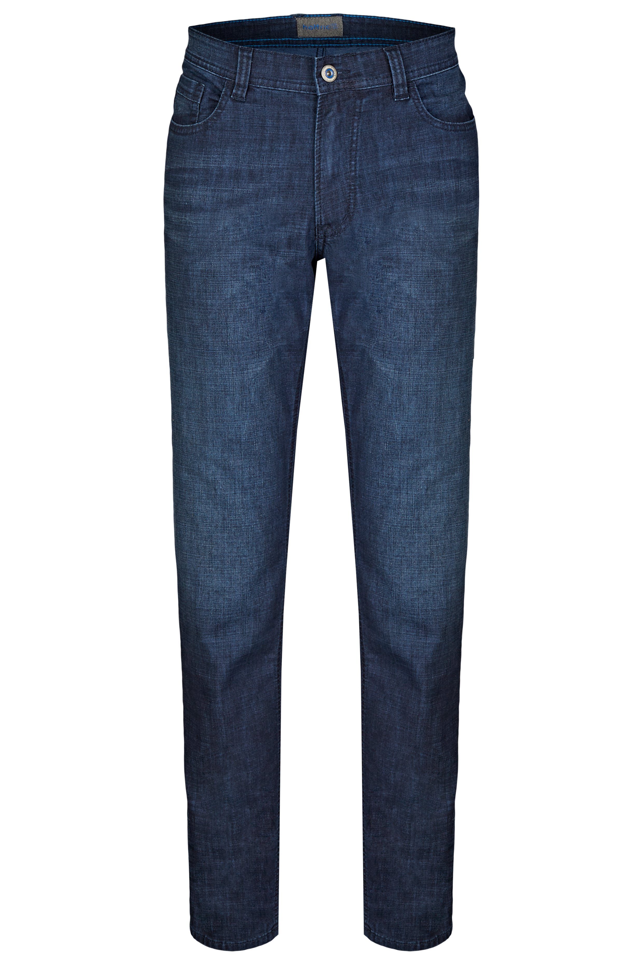 5-Pocket-Jeans Hunter 5-Pocket-Jeans dark Herren Hattric indigo Summer Hattric Denim