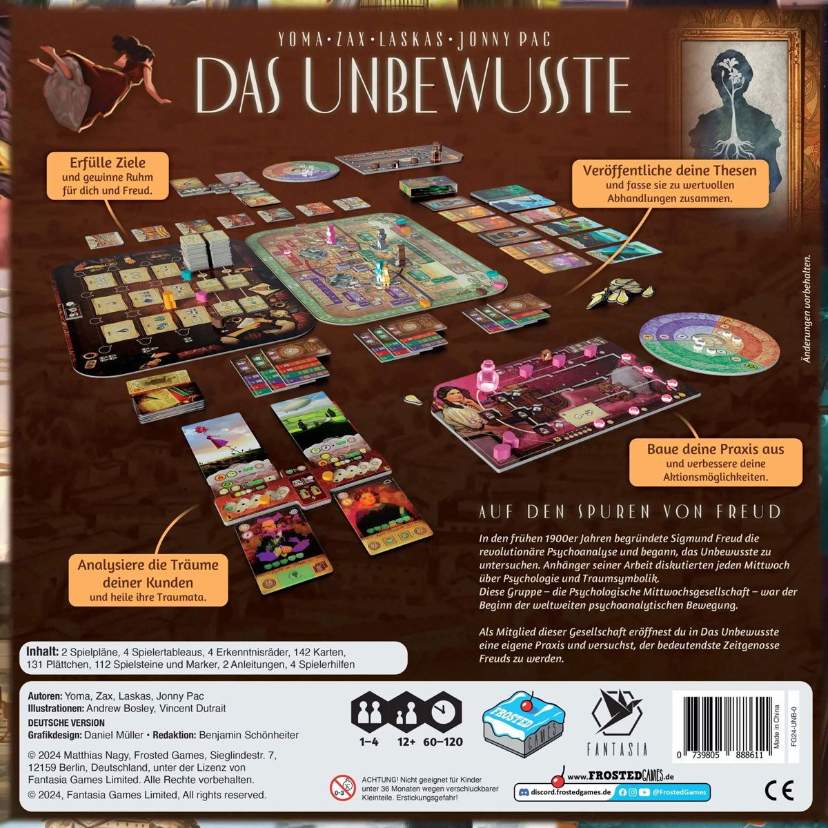 Frosted Games Spiel Das Unbewusste (DE) - Strategiespiel