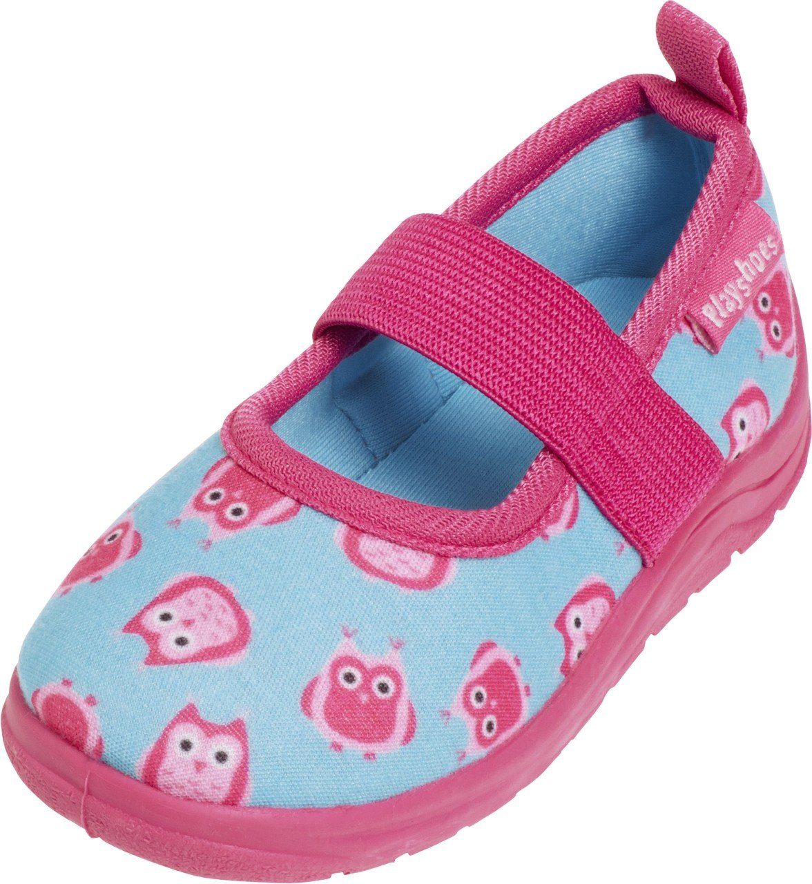 Playshoes Hausschuh Eulen Hausschuh