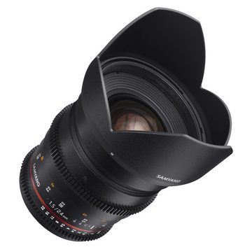 Samyang MF 24mm T1,5 Video DSLR II Canon EF Weitwinkelobjektiv