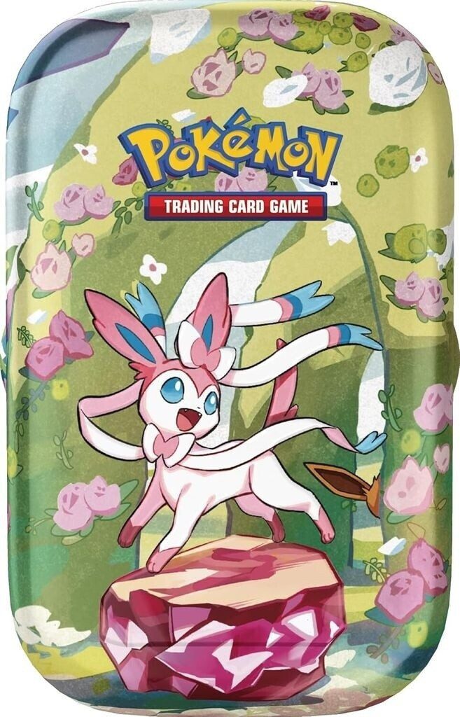 The Pokémon Company International Sammelkarte Pokémon-Sammelkartenspiel: Mini-Tin-Box Karmesin & Purpur – Prismatisc