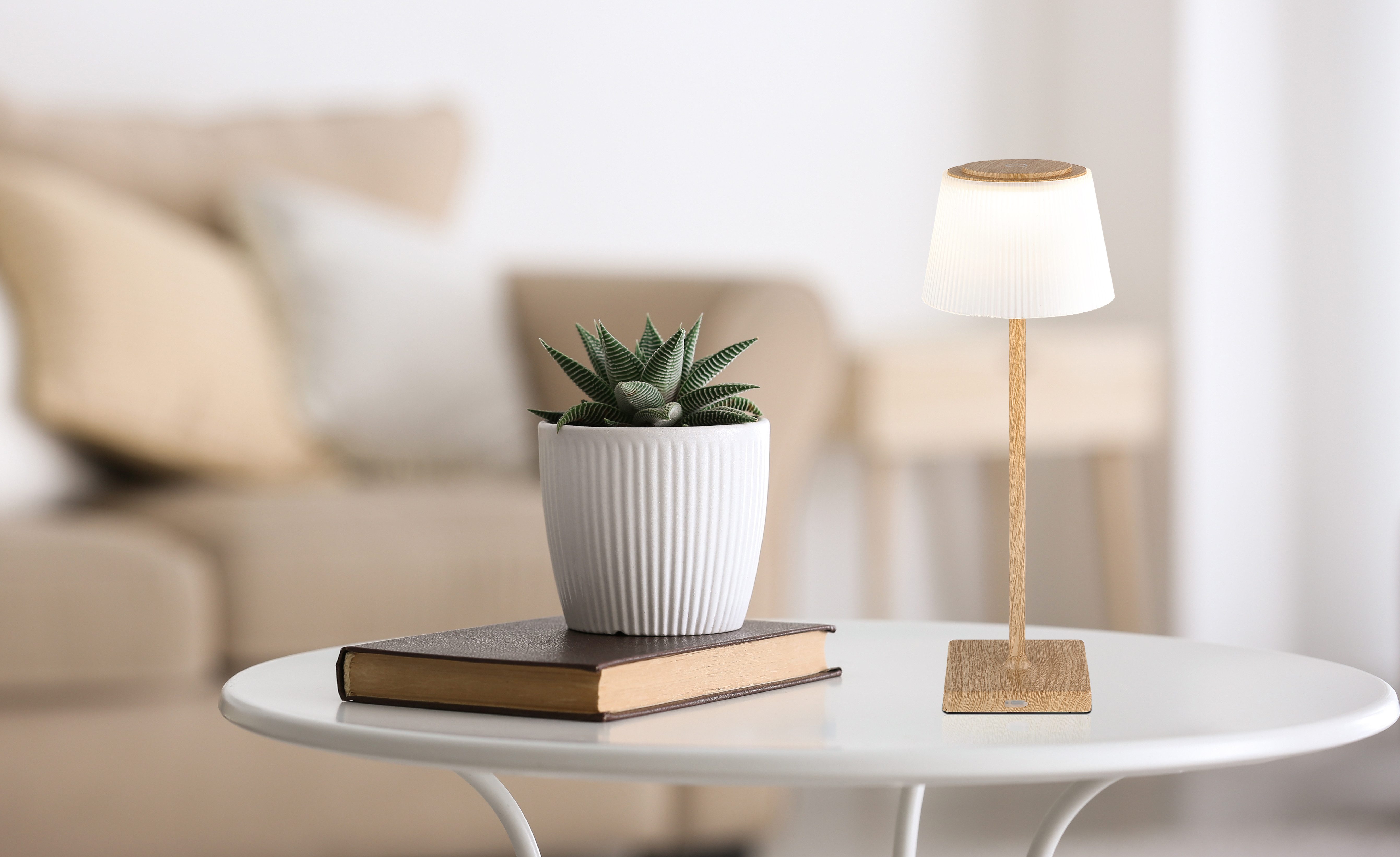 GLOBO LIGHTING LED Tischleuchte GREGOIR, Dimmfunktion, mehrere Helligkeitss günstig online kaufen