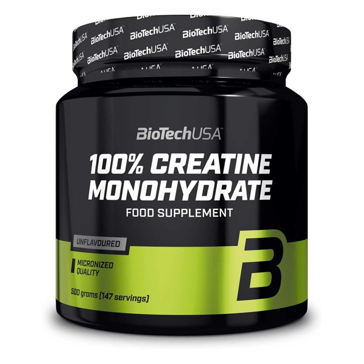 Biotech USA Biotech USA 100% Creatine Monohydrate 500g Pulver