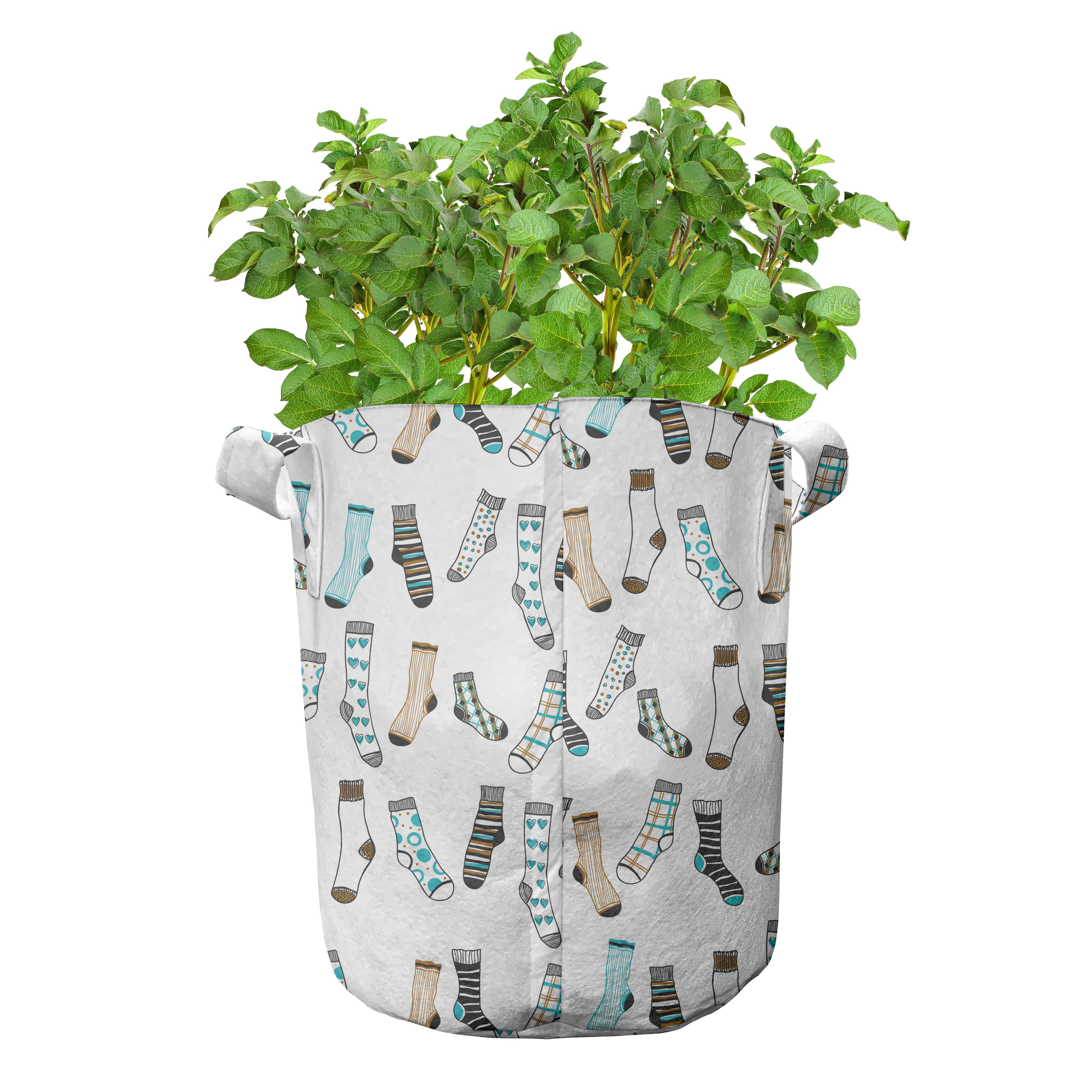 Pflanzkübel Pflanzen, Socken von Abakuhaus Stofftöpfe für Griffen Regen mit hochleistungsfähig Karikatur Wäsche