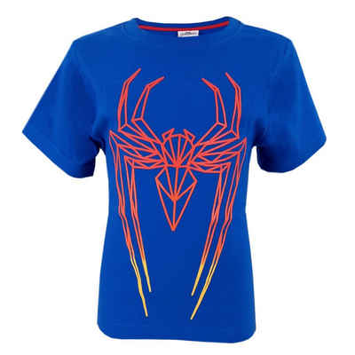 MARVEL T-Shirt Marvel Spiderman Kinder Jungen Shirt Gr. 104 bis 134, 100% baumwolle