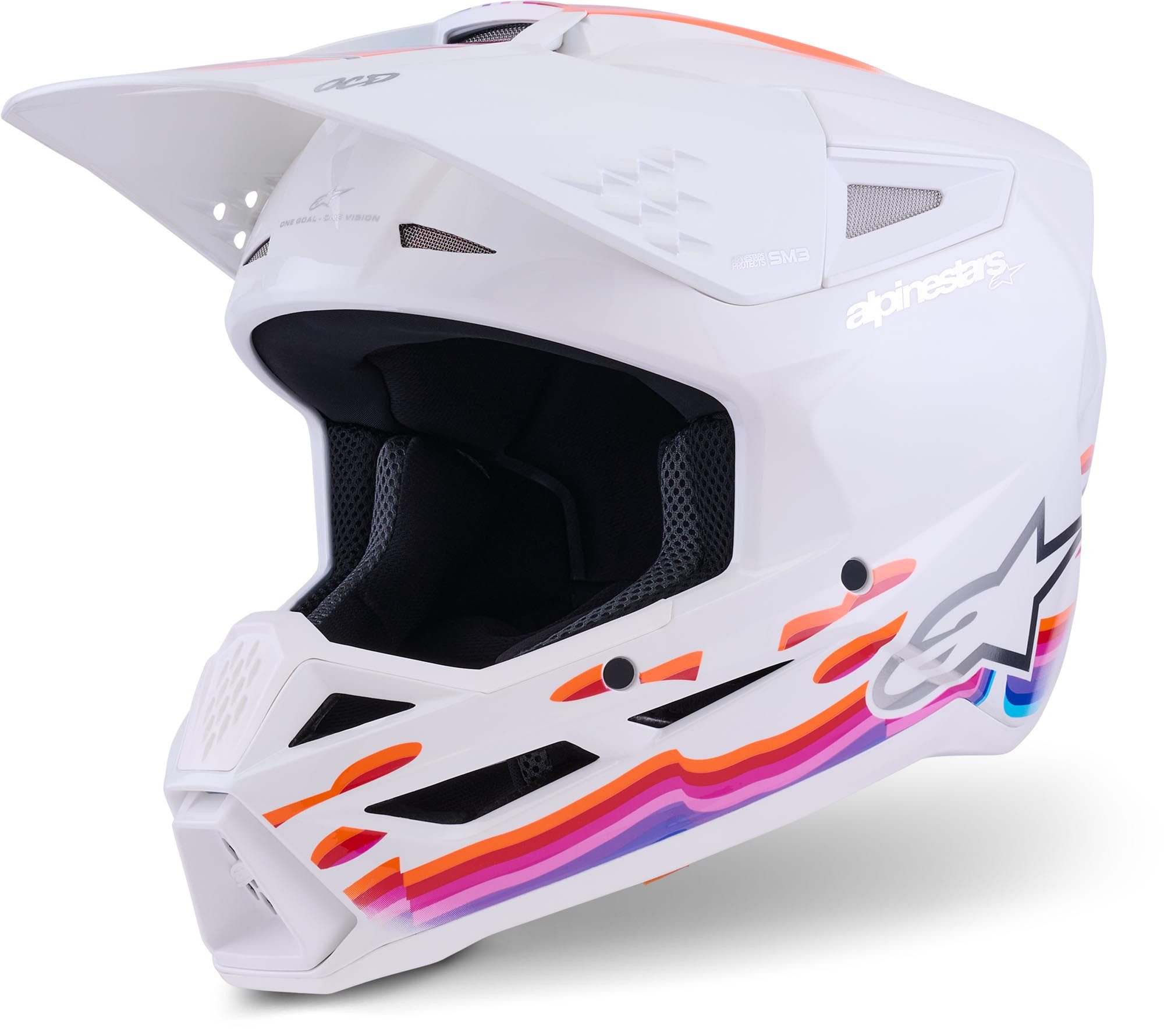 Alpinestars Motocrosshelm S-M3 Force Motocross Helm, ECE 22.06
