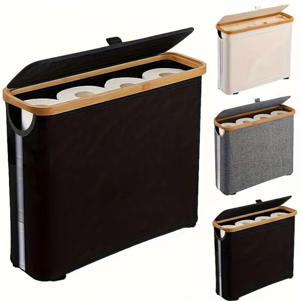 Bellaro Life Toiletten-Ersatzrollenhalter Toiletten-Ersatzrollenhalter Toilettenpapier Aufbewahrung 12 Rollen