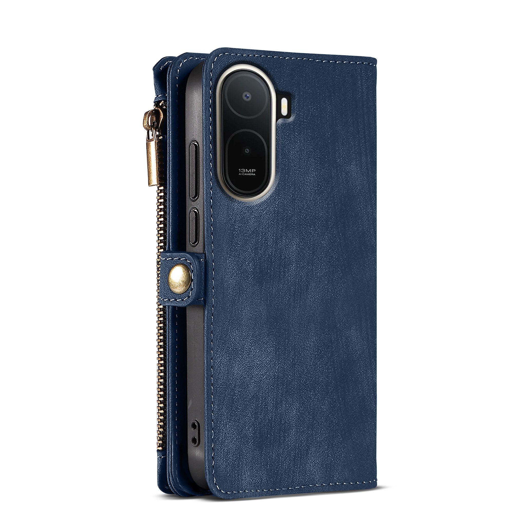 Tec-Expert Handyhülle Geldbörse Hülle mit RFID Schutz für Xiaomi Redmi A7 Pro 6.9 Zoll, 6.9, Klapphülle Cover Case mit Kartenfach Geldfach Münzfach – Bild 4 von 5
