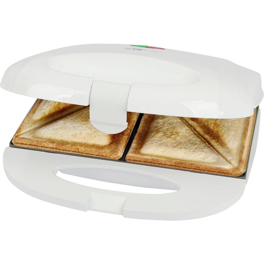 CLATRONIC Sandwichmaker Clatronic ST 3813 Sandwich-Toaster Automatische Temperaturanpassung, A, 820.00 W