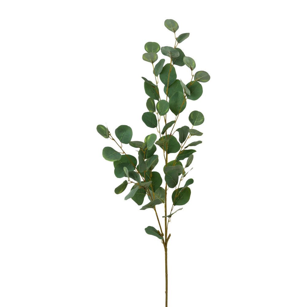 Kunstzweig Kunstpflanze EUKALYPTUSZWEIG 115cm. Eucalyptus, Gasper, Höhe 115.00 cm