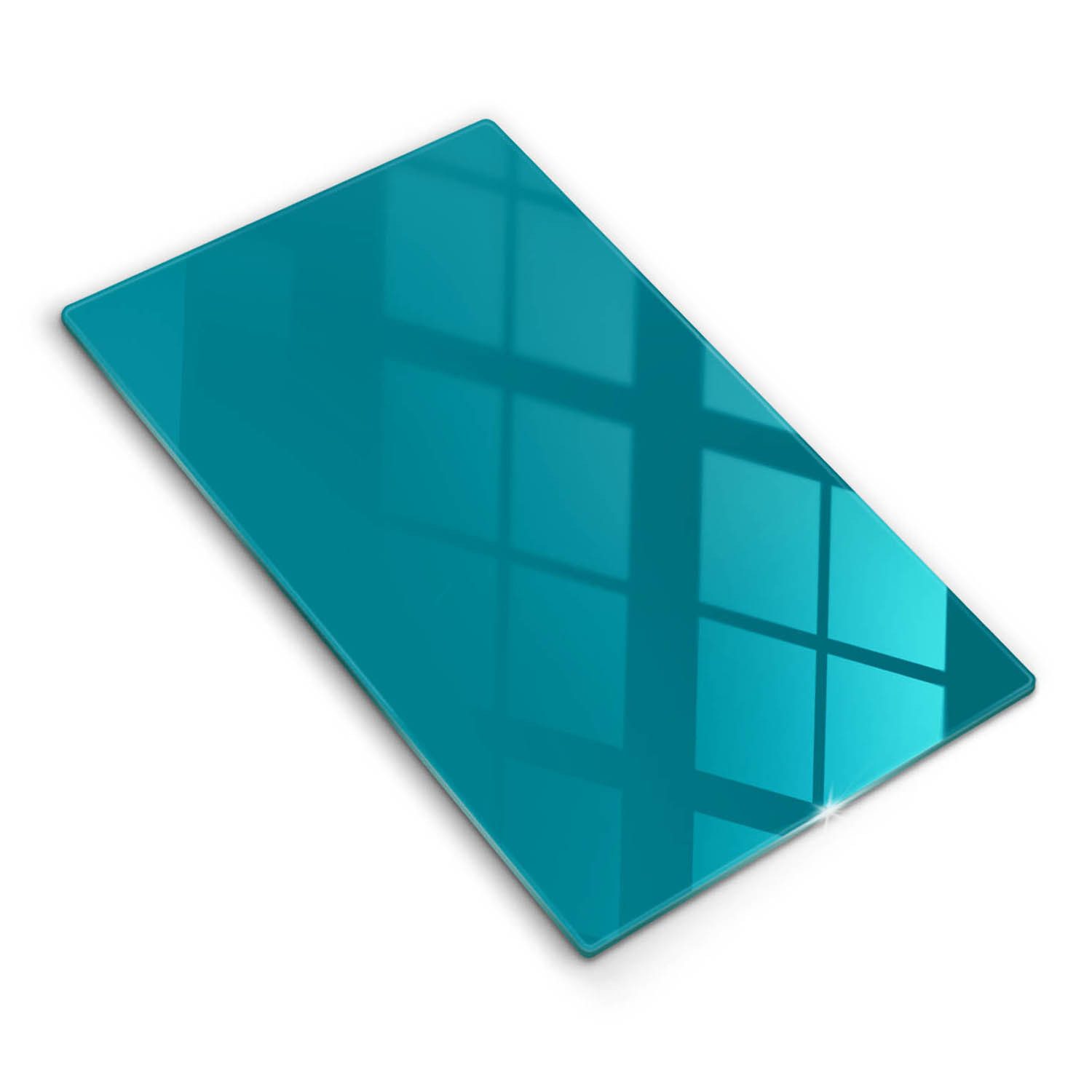 Tulup Schneidebrett Unifarben Herdabdeckplatte Gehärtetes Glas Kochplattenabdeckung, (1-St), Rechteckig 30x52 cm