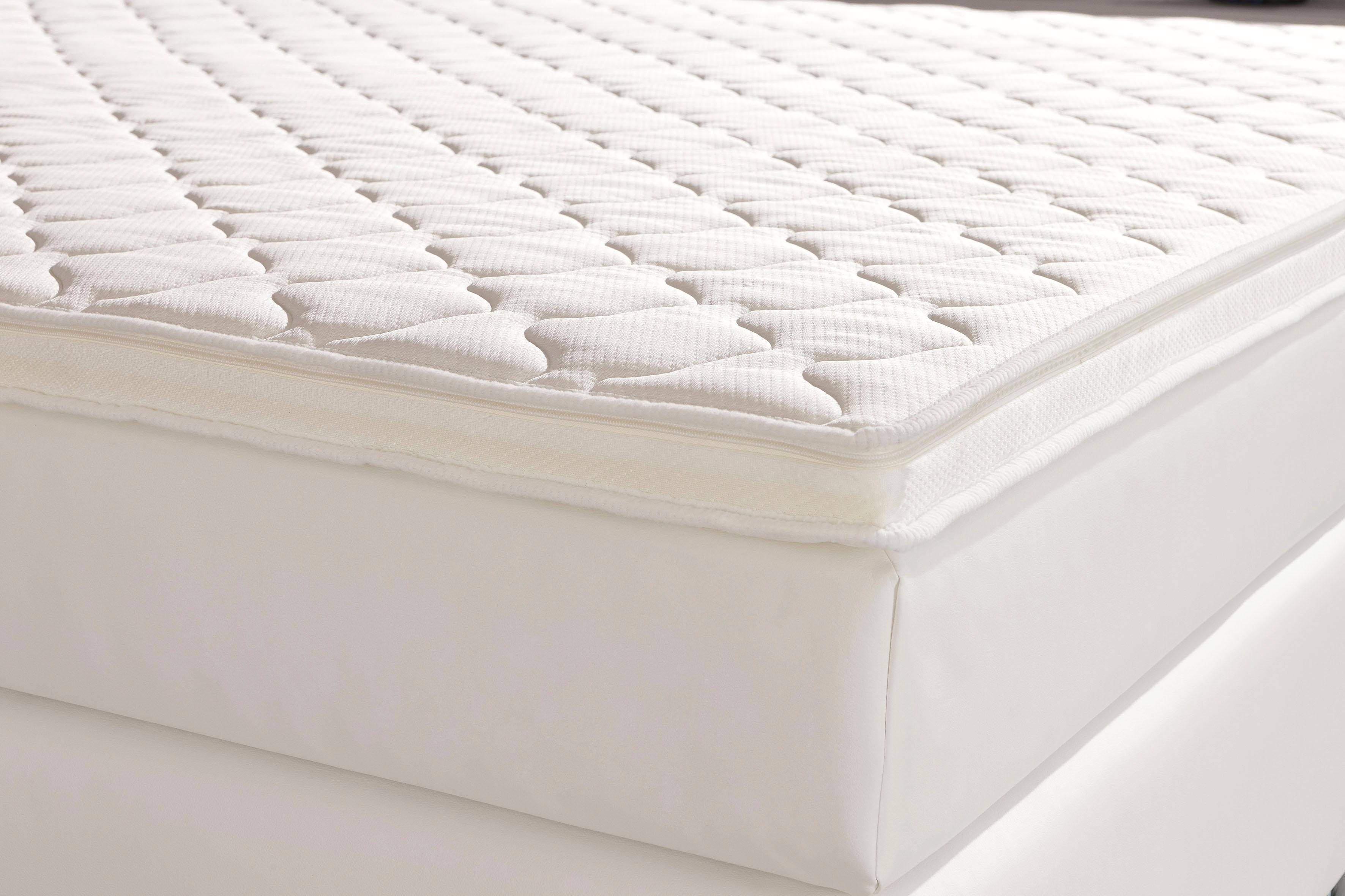 set one by Musterring, Topper Florida, Polyester, mit Viscoelastikschaumkern