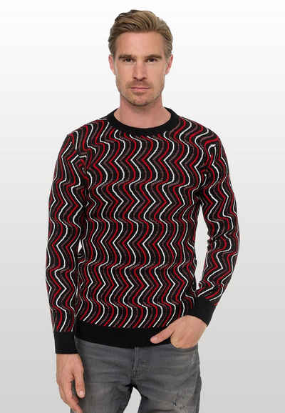 Rusty Neal Strickpullover in tollem Design