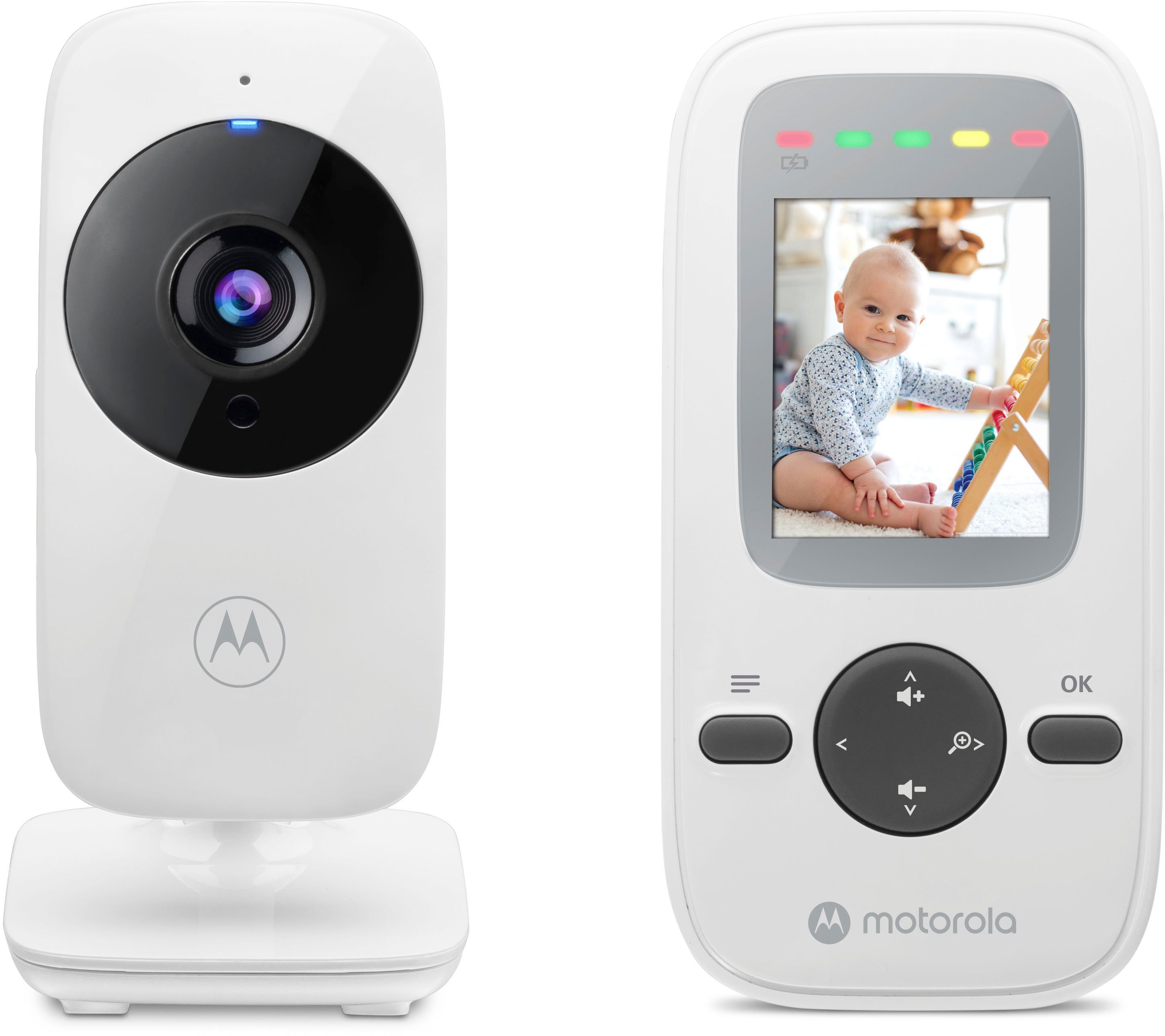 Motorola VM481, Video Nursery Babyphone 2-Zoll-Farbdisplay