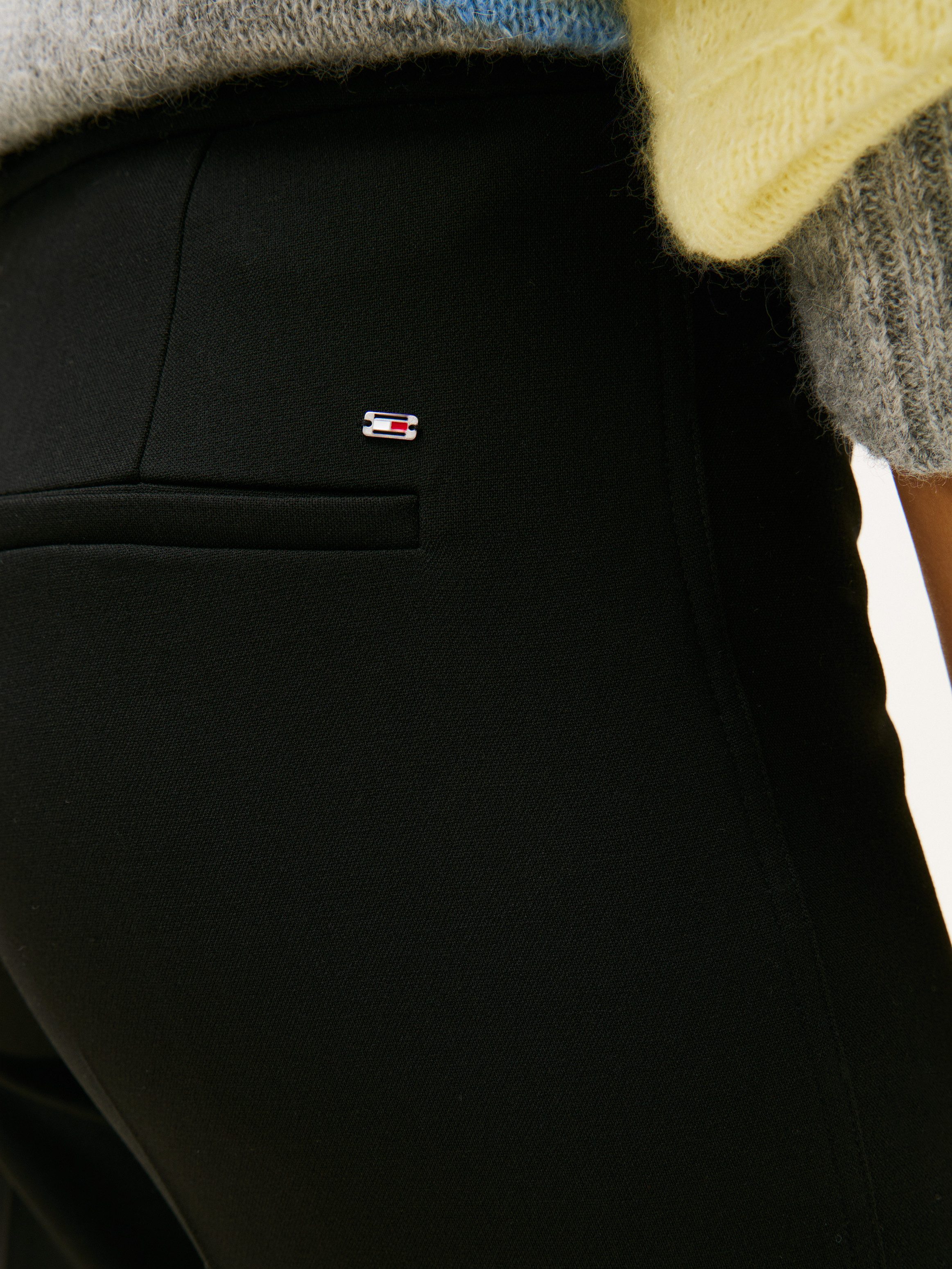 Tommy Hilfiger Anzughose PUNTO KICK FLARE PANT in ausgestellter Form