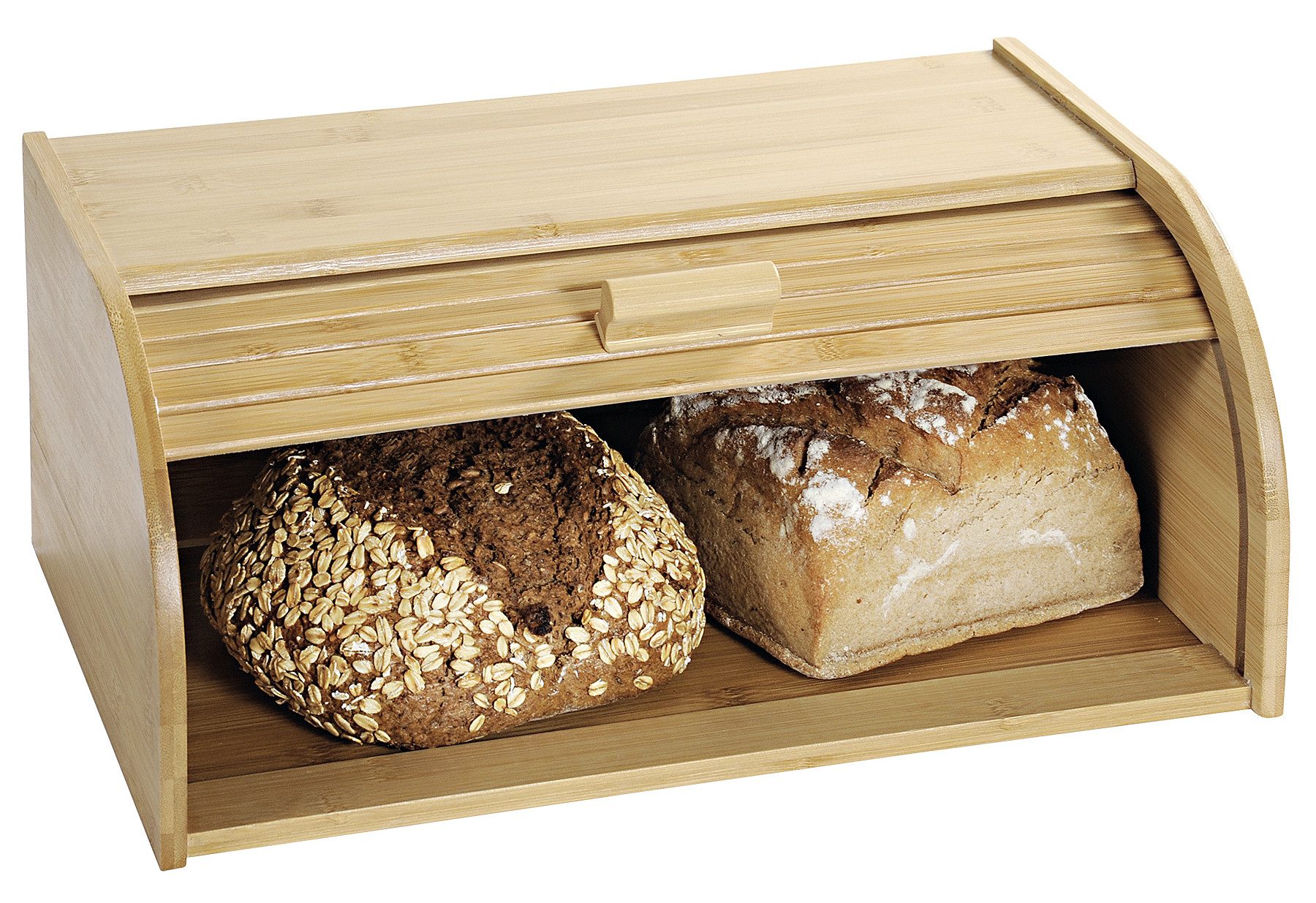 Kesper Brotkasten, Bambusholz, mit Rollklappe