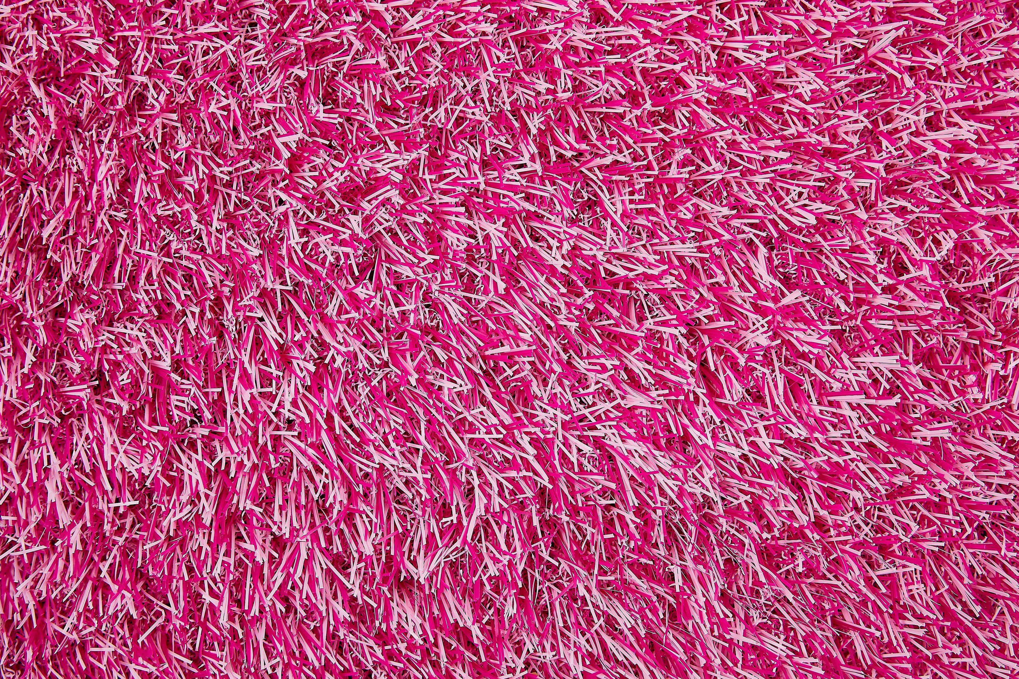 pink mm, 25 rechteckig, Optik, Drainagelöchern, strapazierfähig Trendy, Kunstrasen Andiamo, moderne Rasenteppich, mit Höhe: