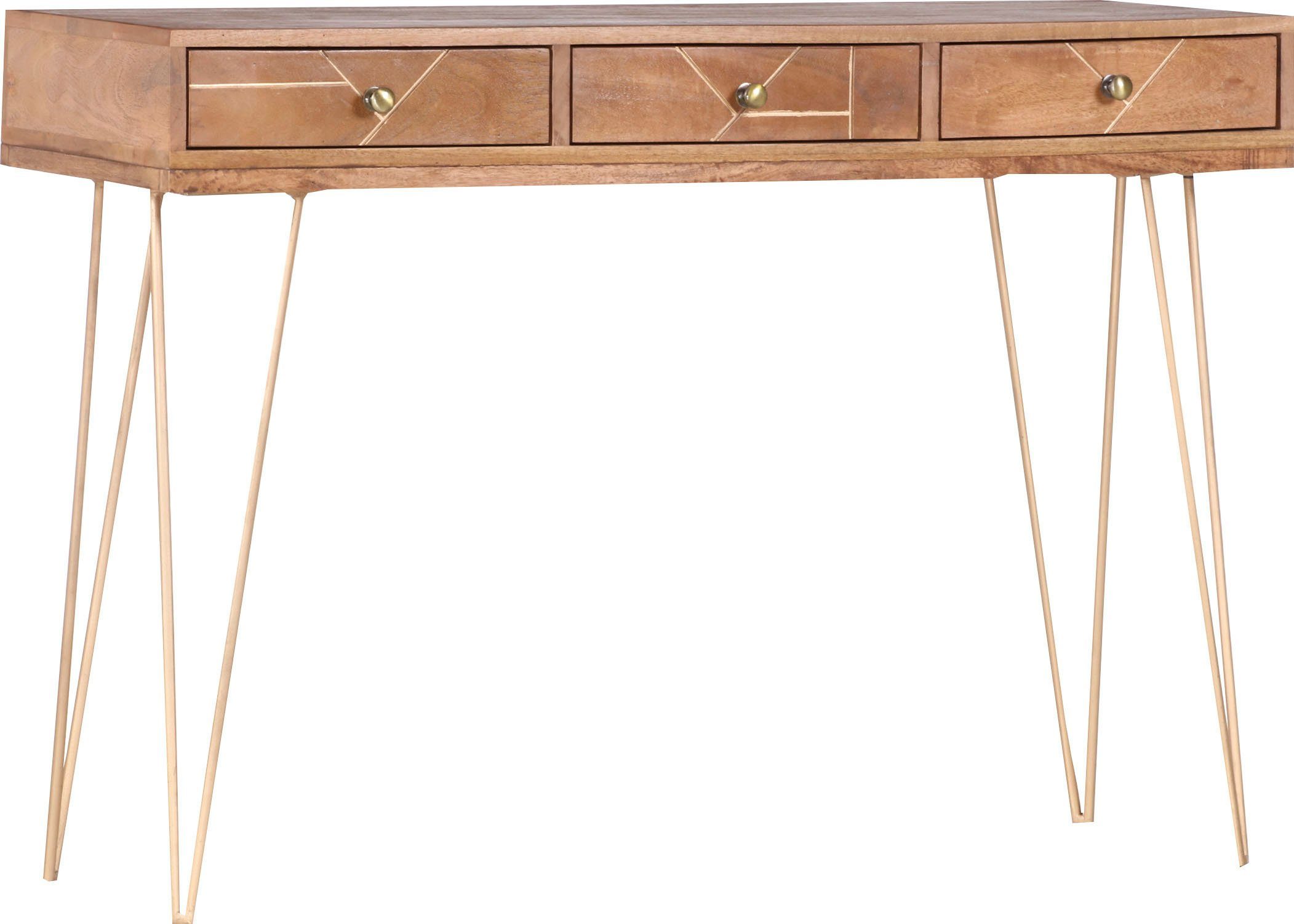 Gutmann Factory Konsole Scan, mit modernen Haarnadel Beinen