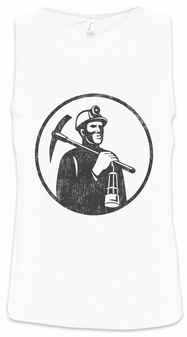 Tanktop Miner V Ärmelloses T-Shirt Bergarbeiter Bergmann Kumpel Mine