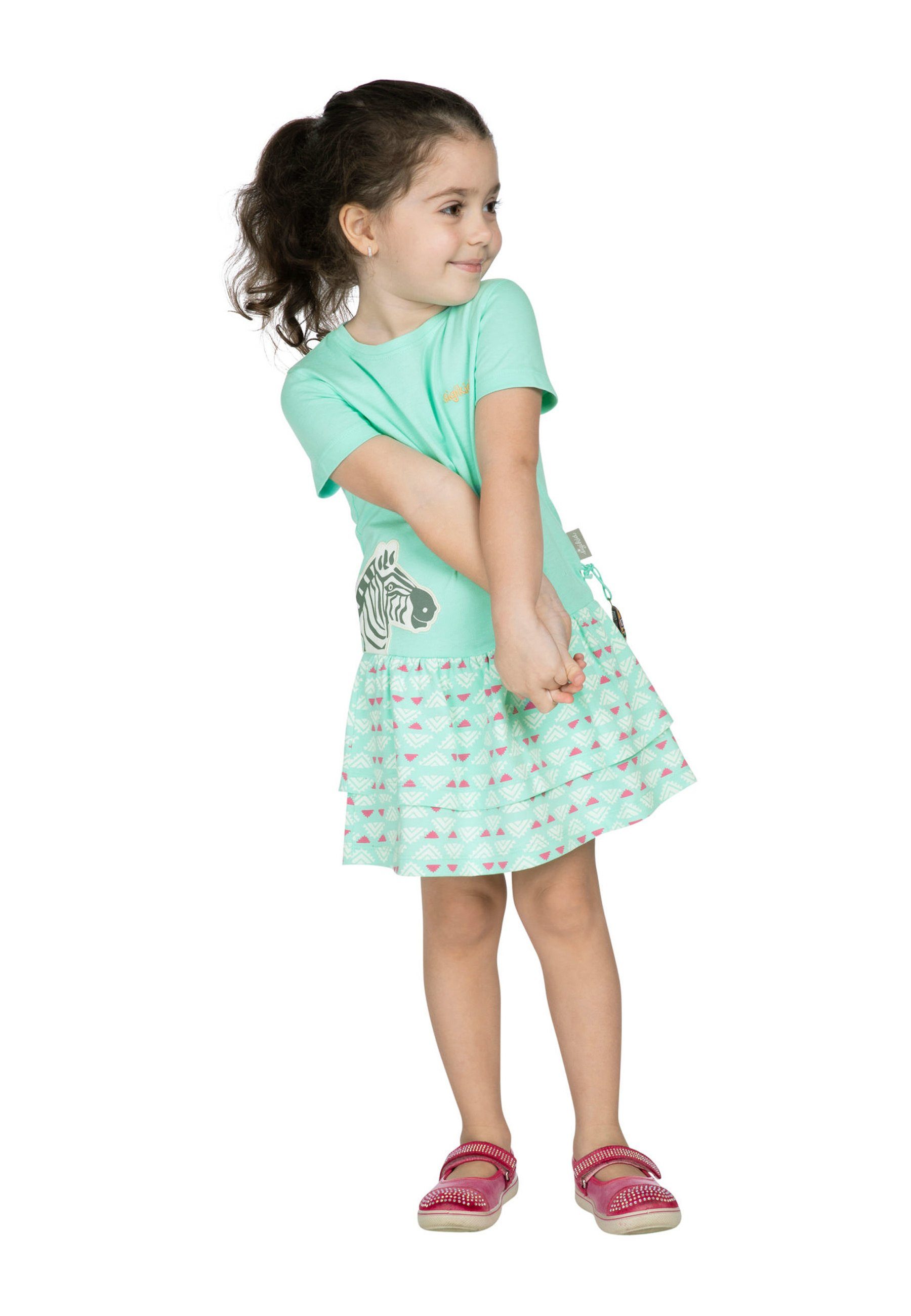 (1-tlg) Kinderkleid Sommerkleid Sommerkleid, Sigikid kurzarm