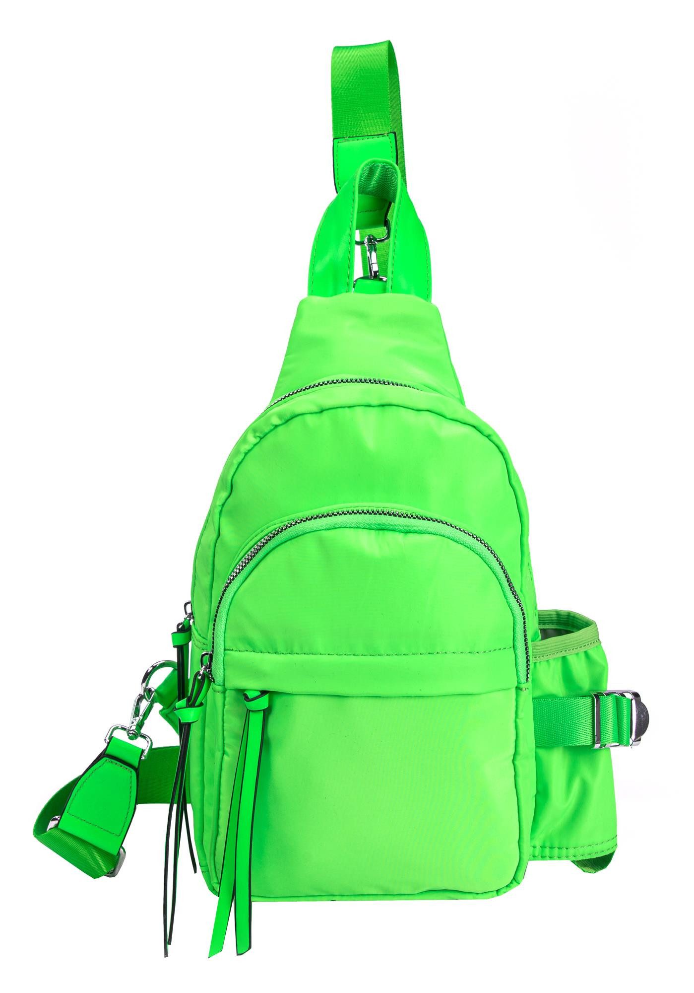 ITALYSHOP24 Schultertasche Damen Crossbody Sling-Tasche Brusttasche günstig online kaufen