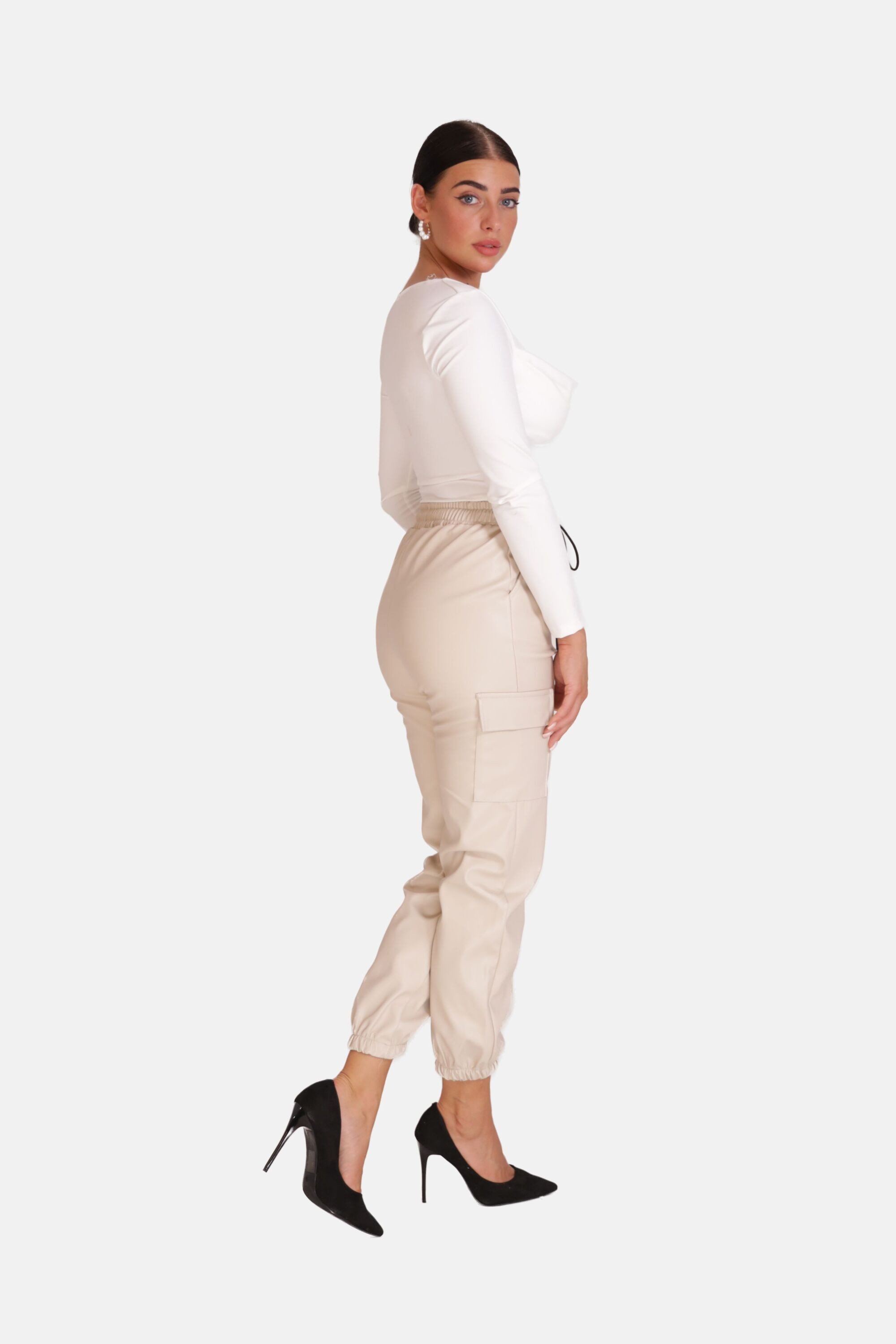 Elara Stoffhose Damen Hose (1-tlg)