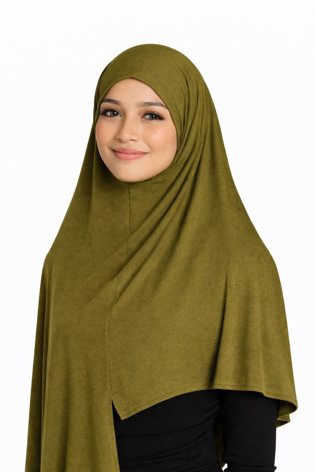 Aymasal Kopftuch Easy Jersey Hijab to-go Kopftuch Schal Tuch Islam Extra lang 180x70, Keine Nadeln oder Magnete notwendig!