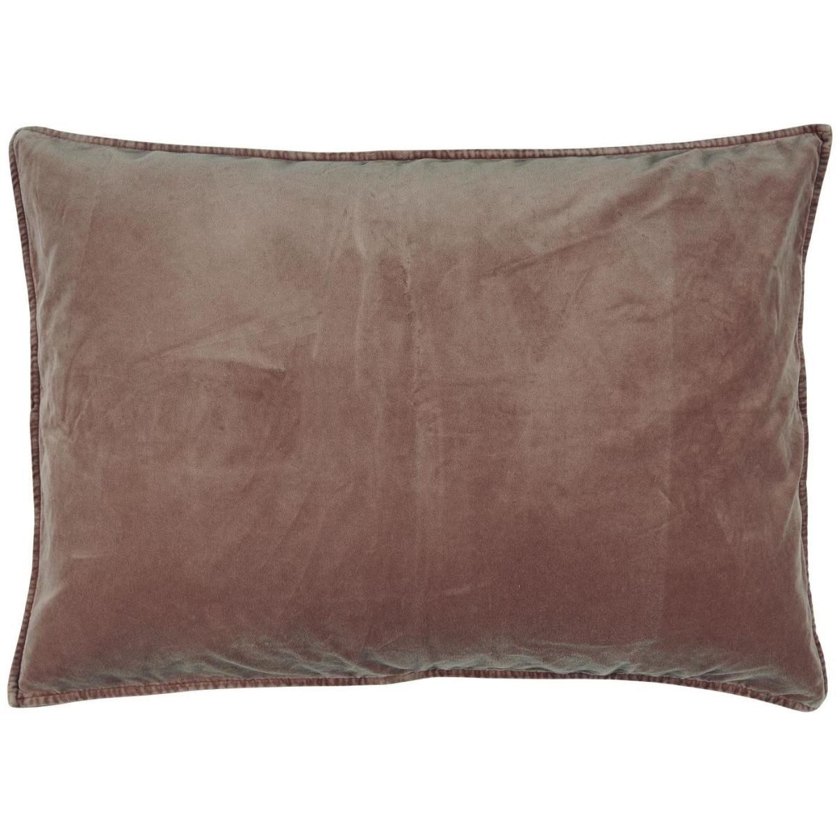 Ib Laursen Kissenbezug Velours Tuscany Samt 52 x 72 cm weich, stilvoll & komfortabel