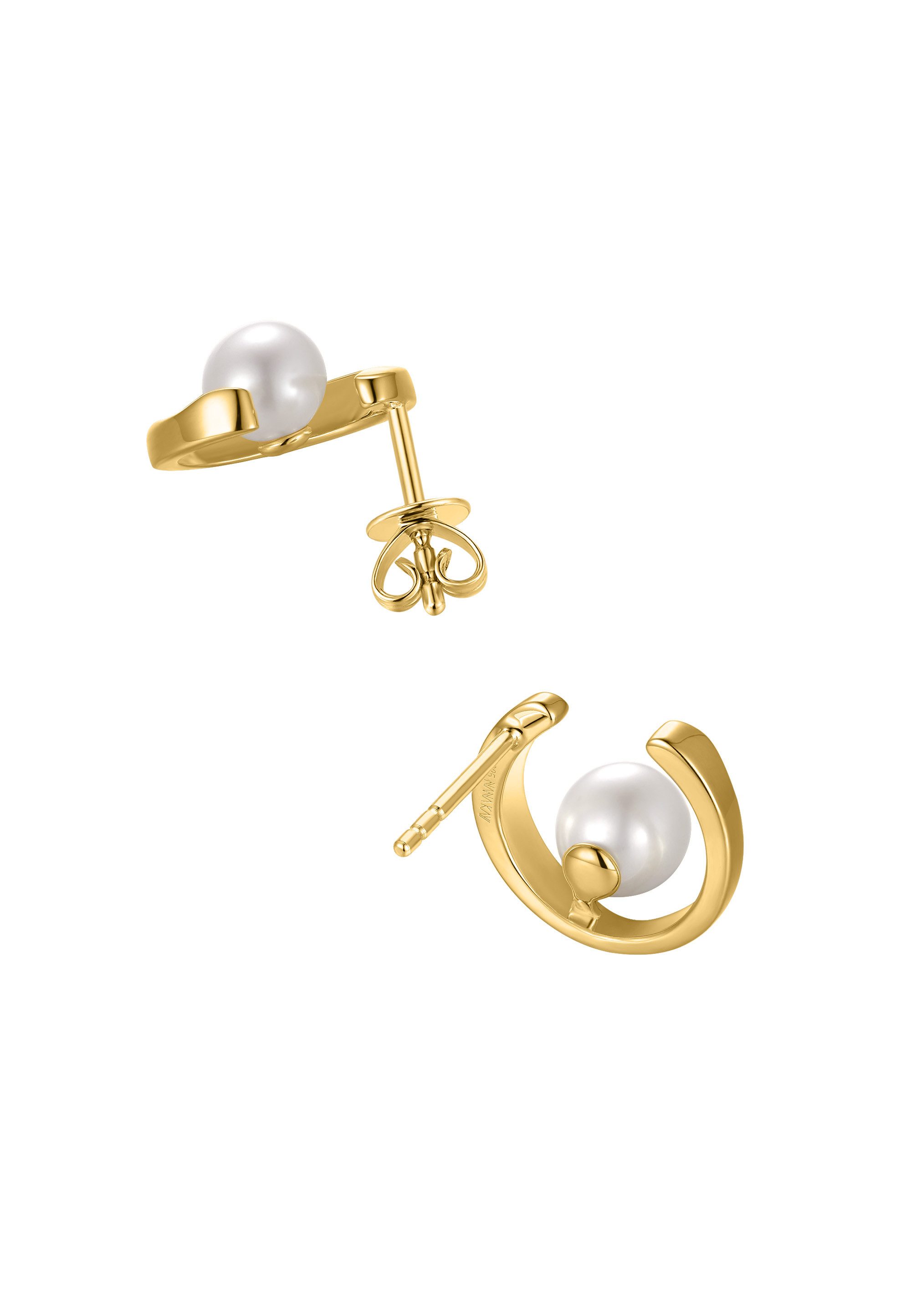 NANA KAY Paar Ohrstecker Baroque Flair, mit Süßwasserperle